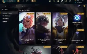 Conta No Lol Diamante 350 Skins,Todos Os Campeões,200 Croma+