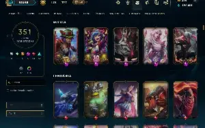 Conta No Lol Diamante 350 Skins,Todos Os Campeões,200 Croma+