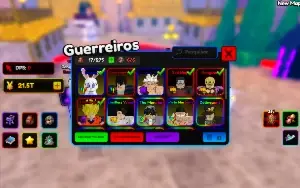 Conta do Roblox Anime Kingdom LEV 110