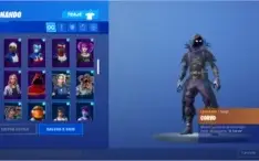 Conta Fortnite com muitas skins Raras