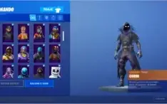 Conta Fortnite com muitas skins Raras