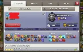 Conta Clash Of Clans CV11 (Recente)