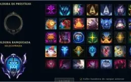 Conta Diamante IV, +100 Skins e Campeões