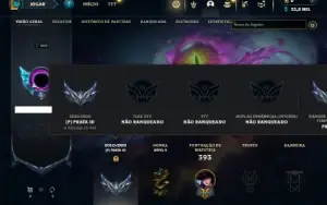 Prata 3 com 140 Champs e 81 Skins ( ADC / SUP / JG / TOP )