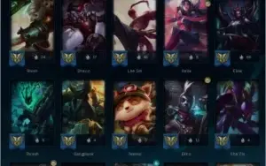 Conta Mestre de League of Legends