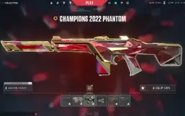 Conta Valorant Ex Imortal, Champions 22/23, Faca Lock/In.