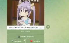 Bot Telegram De Animes Feito Em Python
