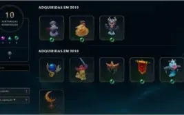 Conta LOL 2013 Unranked - Raridades