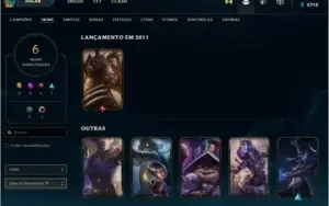 Conta LOL 2013 Unranked - Raridades