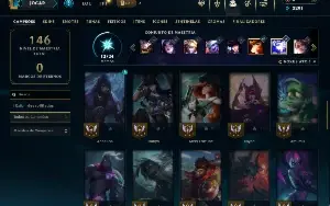 Esmeralda 4 com 50 Champs e 20 Skins