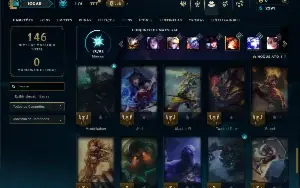 Esmeralda 4 com 50 Champs e 20 Skins