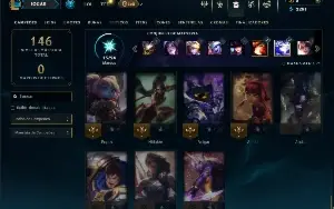 Esmeralda 4 com 50 Champs e 20 Skins