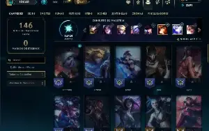 Esmeralda 4 com 50 Champs e 20 Skins