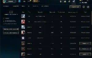Diamante 4 com 30 champs e 3 Skins