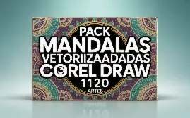 Pack Mandalas Vetorizadas Corel Draw 1120 Artes!