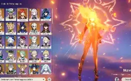 Conta Endgame Genshin Impact + Bênção