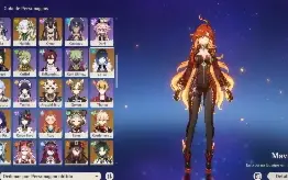Conta Endgame Genshin Impact + Bênção
