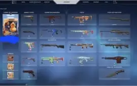 Conta de lol (204 skins) e valorant (com skins)