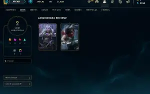 Conta league of legends, smurf, LV49 main talon, ex platina