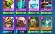 Conta Clash Roayle Lv 13, 6k trófeus, emotes, cartas full
