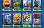Conta Clash Roayle Lv 13, 6k trófeus, emotes, cartas full