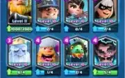 Conta Clash Roayle Lv 13, 6k trófeus, emotes, cartas full