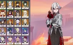 Conta Genshin Super Bem Cuidada 14 5* + Arlecchino C3 E Arma
