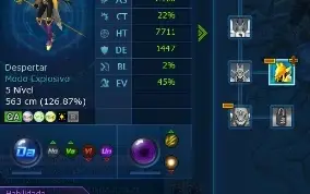 Conta no Servidor La Omegamon