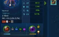 Conta no Servidor La Omegamon