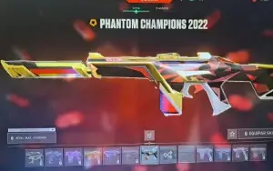 Conta valorant com kit champions e magepunk vandal