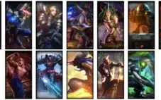 CONTA LEAGUE OF LEGENDS BR- 12 SKINS - 40 CHAMPS - BRONZE