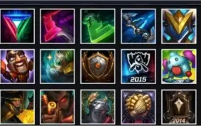 CONTA PRATA 5, 100 CHAMP 10 SKINS VARIOS ICONES| QUALIDADE !