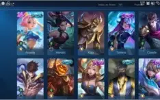 VENDO CONTA MLBB 100+ SKINS 50+ HEROS