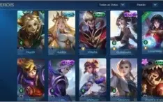 VENDO CONTA MLBB 100+ SKINS 50+ HEROS