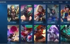 VENDO CONTA MLBB 100+ SKINS 50+ HEROS