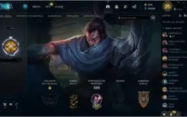 CONTA LOL / ATUALMENTE SEM ELO / BASTANTE SKIN