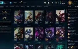 CONTA LOL / ATUALMENTE SEM ELO / BASTANTE SKIN