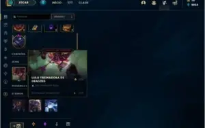 Conta Unranked com 46 skins e 62 champs