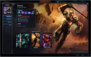 Conta League Of Legends Lol Unranked Smurf 49 Skin Nasus K-9