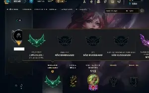 Esmeralda 1 (ex Mestre) com 50 Champs e 20 Skins