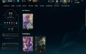 Esmeralda 1 (ex Mestre) com 50 Champs e 20 Skins