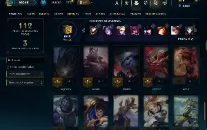 Esmeralda 1 (ex Mestre) com 50 Champs e 20 Skins