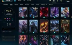 Conta DIAMANTE 1, com MMR POSITIVO E  228 skins.