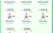 Conta Gmail- 8 Mewtwo + vários lendários.