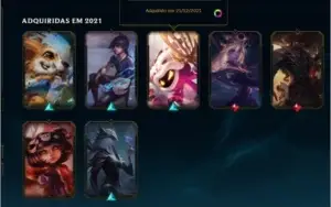 Vendo conta riot Valorant e Lol com skins.