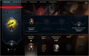 CONTA LOL LEVEL 54