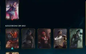 Conta Smurf Unranked Algumas Skins
