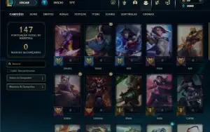 Ferro 1 com 35 Champs e 43 Skins