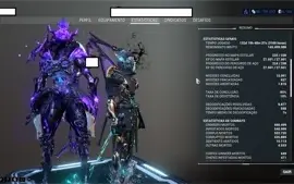 CONTA WARFRAME MESTRIA 28 6K PL RIVENS,RELIQUIAS