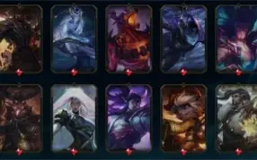 Conta League of Legends com 142 skins (Mais de 1k gastos)